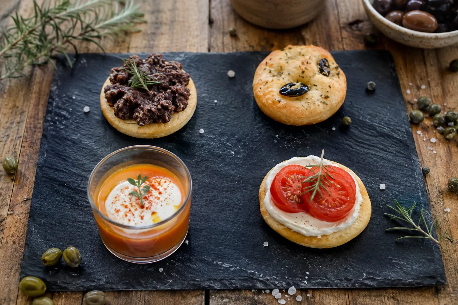 Bouchées provençales : 4 créations chics à préparer