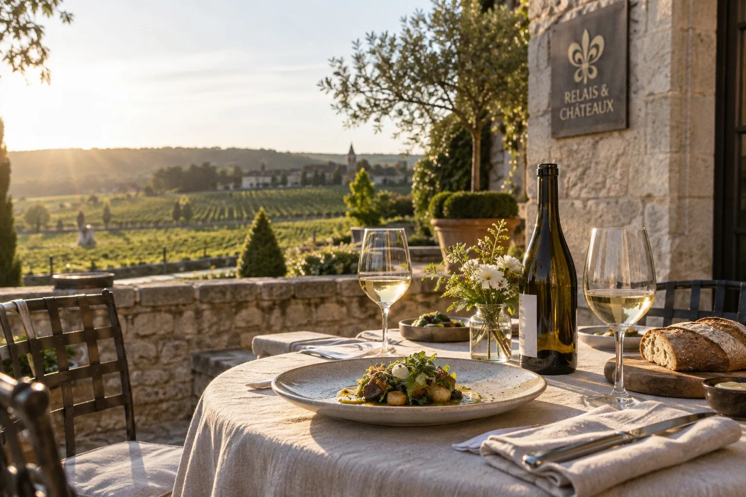 L'art de recevoir en Bourgogne : les rituels gastronomiques des Relais & Châteaux
