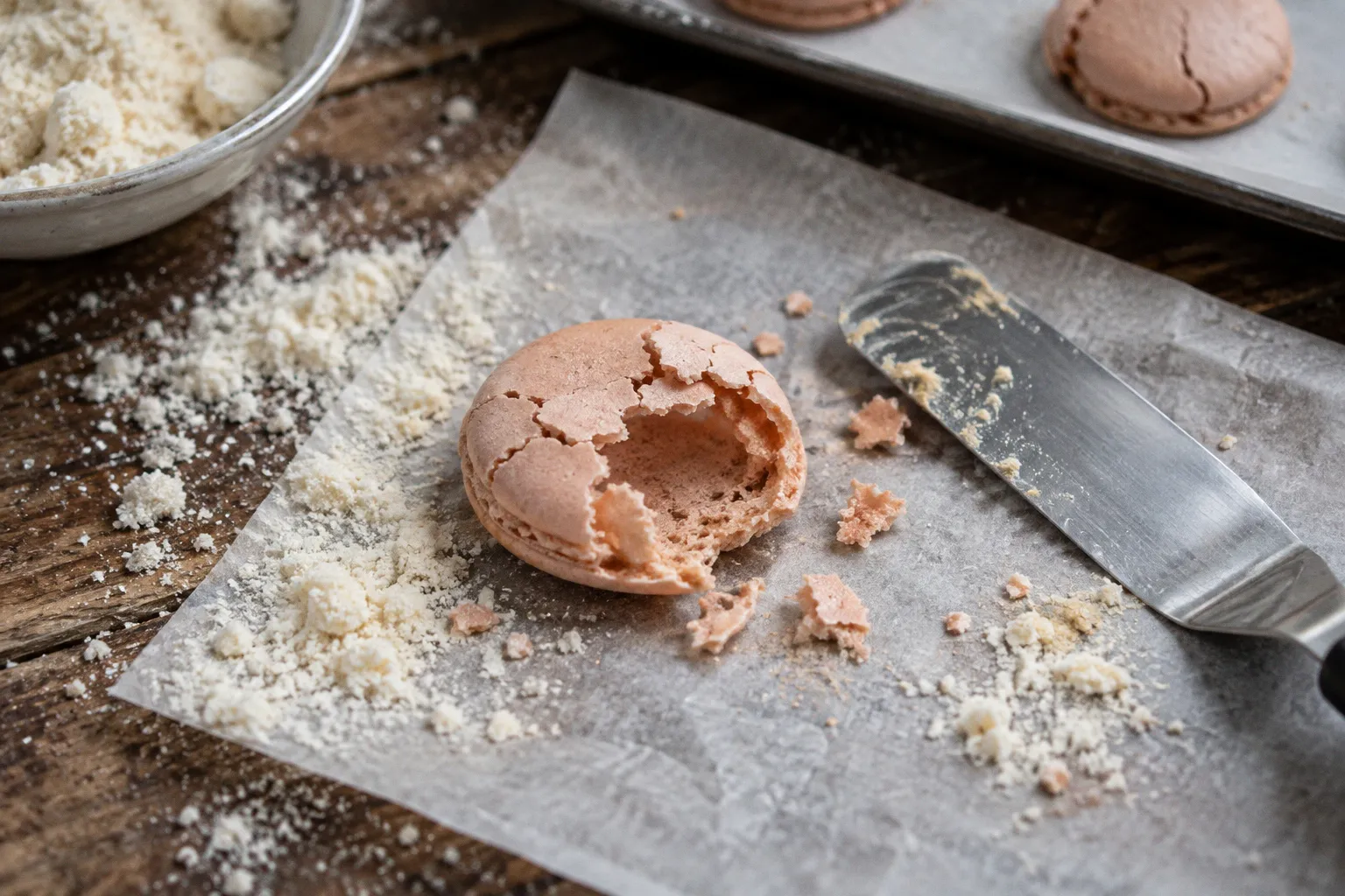 Macarons : l'histoire d'une fournée ratée en atelier