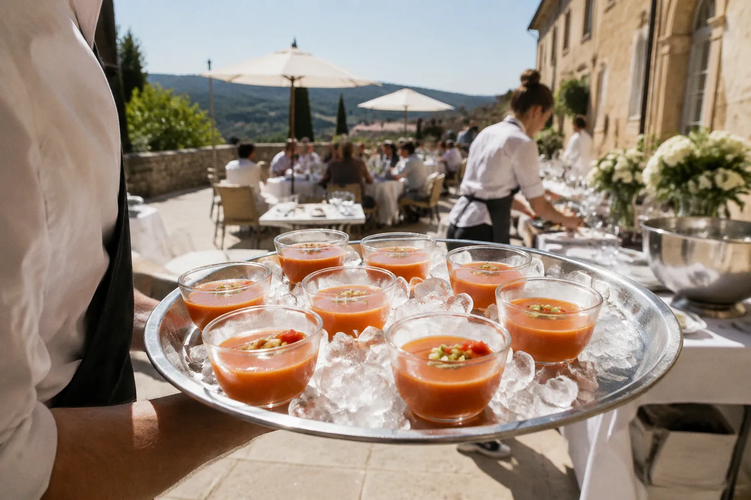 Traiteur en Provence : autopsie d'une réception sous 35 °C